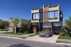 3D visualisation of a building in Australia
