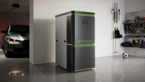 Cover frame of a 3D animation showing how the Eternal Energy boiler works