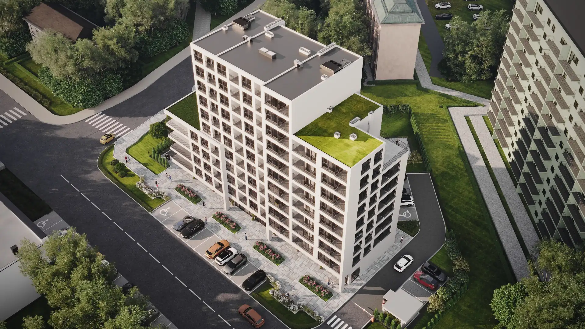 3D masterplan integrated with a CRM